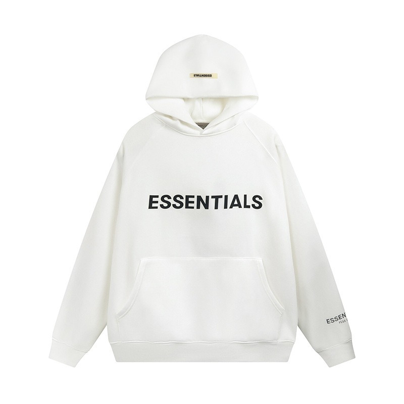 White Essentials Hoodie White Essentials Hoodie
