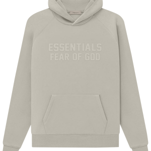 Light Oat Meal Essentials Hoodie