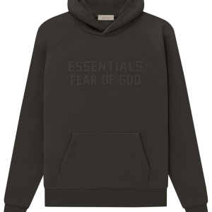 FOG Jet Black Essentials Hoodie