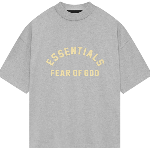 Oversize Fear Of God Gray T Shirt