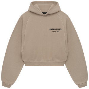 Cropped Essentials Hoodie