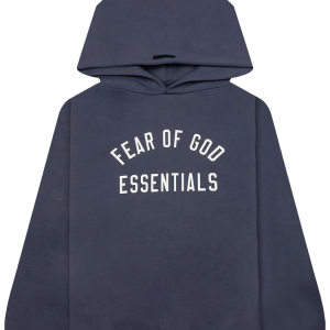 Navy Blue Essentials Hoodie