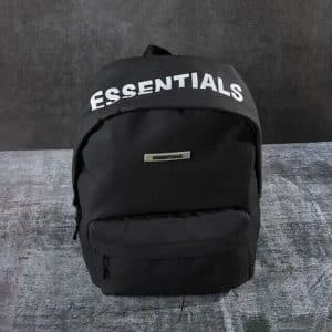 Black Essentials Hoodie